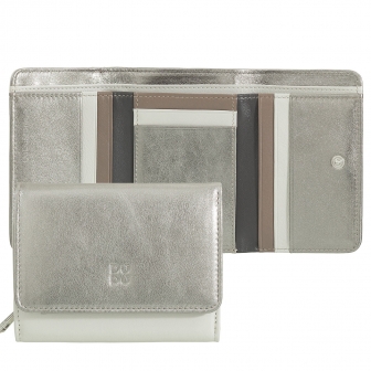 Итальянский цветной кожаный кошелек DuDu серии Pemba