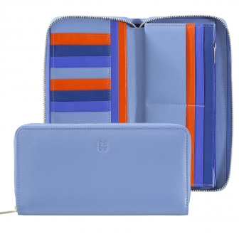 Большое цветное кожаное портмоне кошелек DuDu серии Ustica
