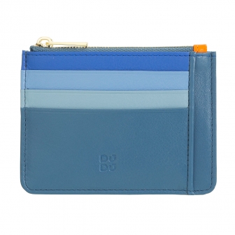 Итальянский цветной кожаный кардхолдер DuDu серии Tiago