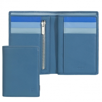 Итальянское цветное кожаное портмоне DuDu серии Tiberio 