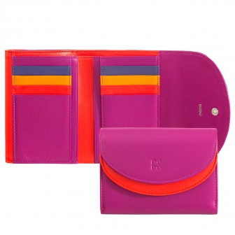 Женский цветной кожаный кошелек DuDu серии Galapagos