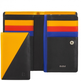 Цветной кожаный кошелек DuDu серии Makira