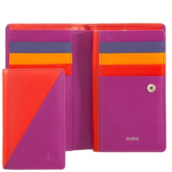 Цветной кожаный кошелек DuDu серии Makira