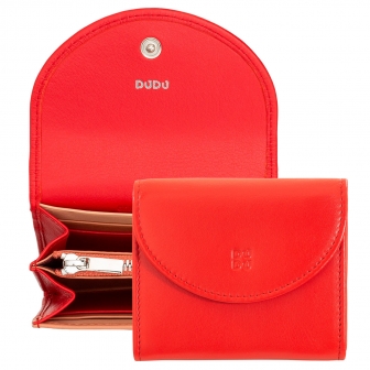 Маленький цветной кожаный кошелек DuDu серии Malaga