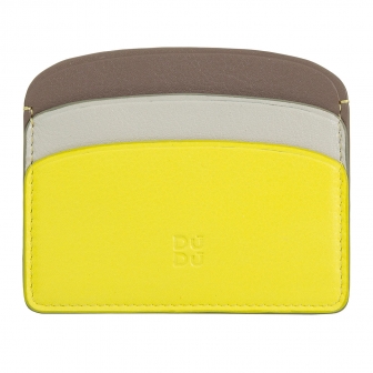 Итальянский цветной кожаный кардхолдер DuDu серии Boracay