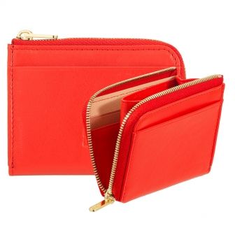 Итальянский цветной кожаный кардхолдер DuDu серии Petrol 