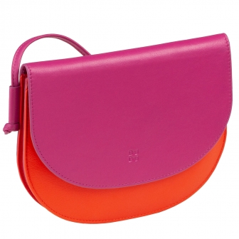 Итальянская цветная женская кожаная сумка DuDuBags серии Altea