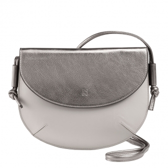 Итальянская женская кожаная наплечная сумка DuDu серии Skye