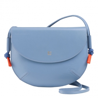 Итальянская женская кожаная наплечная сумка DuDu серии Skye