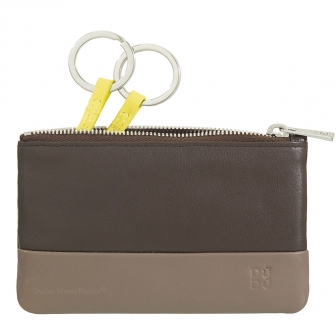 Итальянская кожаная ключница DuDu серии Kimolos 