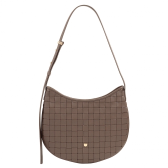 Итальянская наплечная кожаная сумка серии Hispani