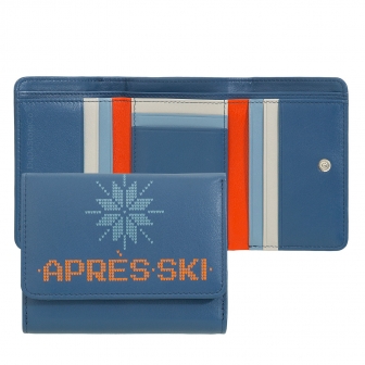 Итальянский цветной кожаный кошелек DuDu серии Pemba