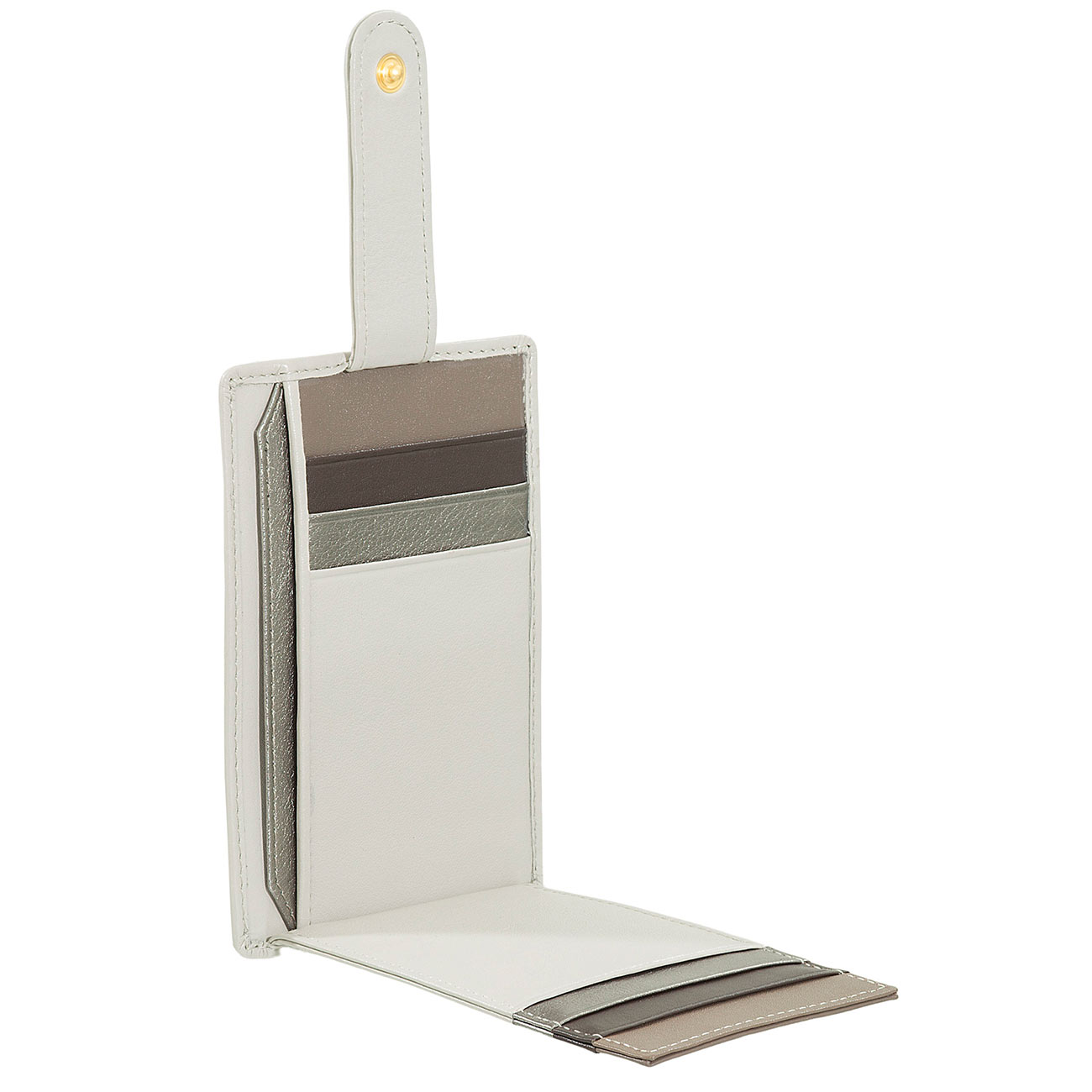 Итальянский цветной кожаный кардхолдер DuDu серии Timor