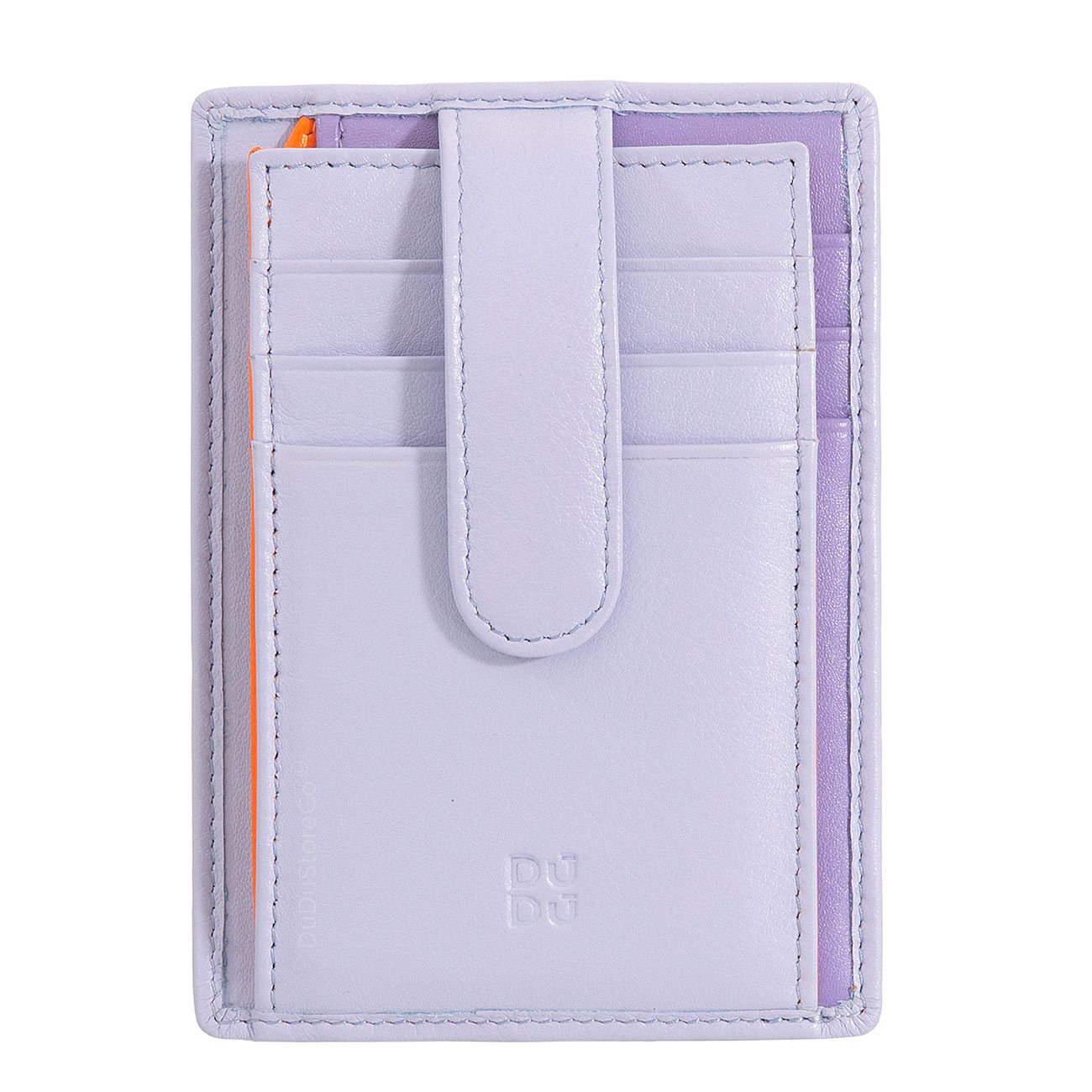 Итальянский цветной кожаный кардхолдер DuDu серии Timor
