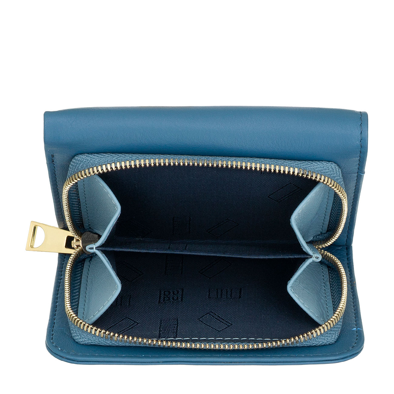 Итальянский цветной кожаный кошелек DuDu серии Pemba