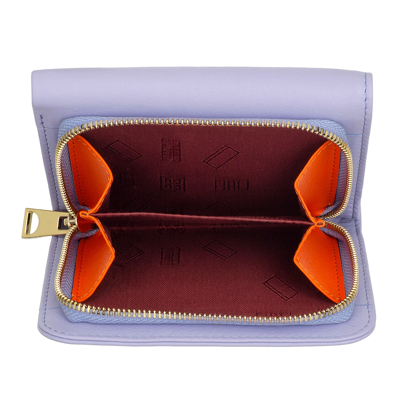 Итальянский цветной кожаный кошелек DuDu серии Pemba