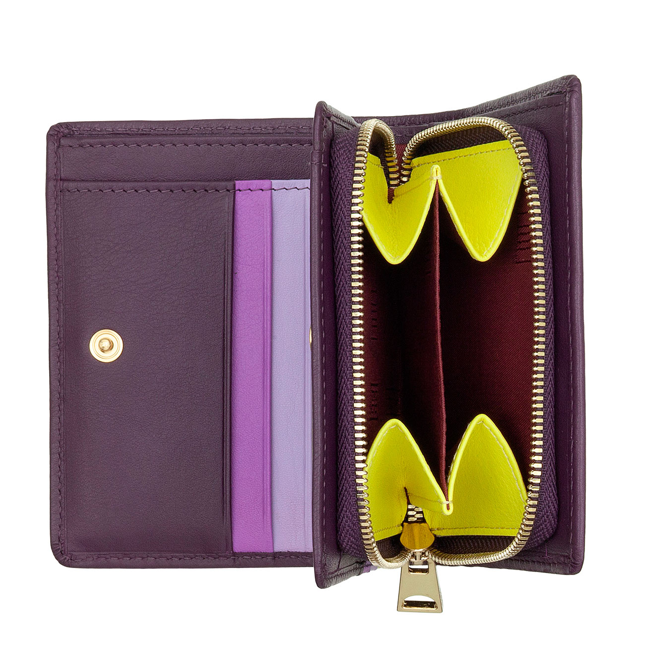 Итальянский компактный вертикальный кошелек-портмоне DuDu серии Stromboli