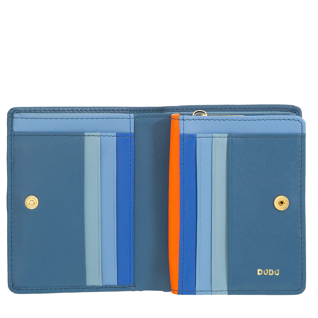 Итальянский компактный вертикальный кошелек-портмоне DuDu серии Stromboli