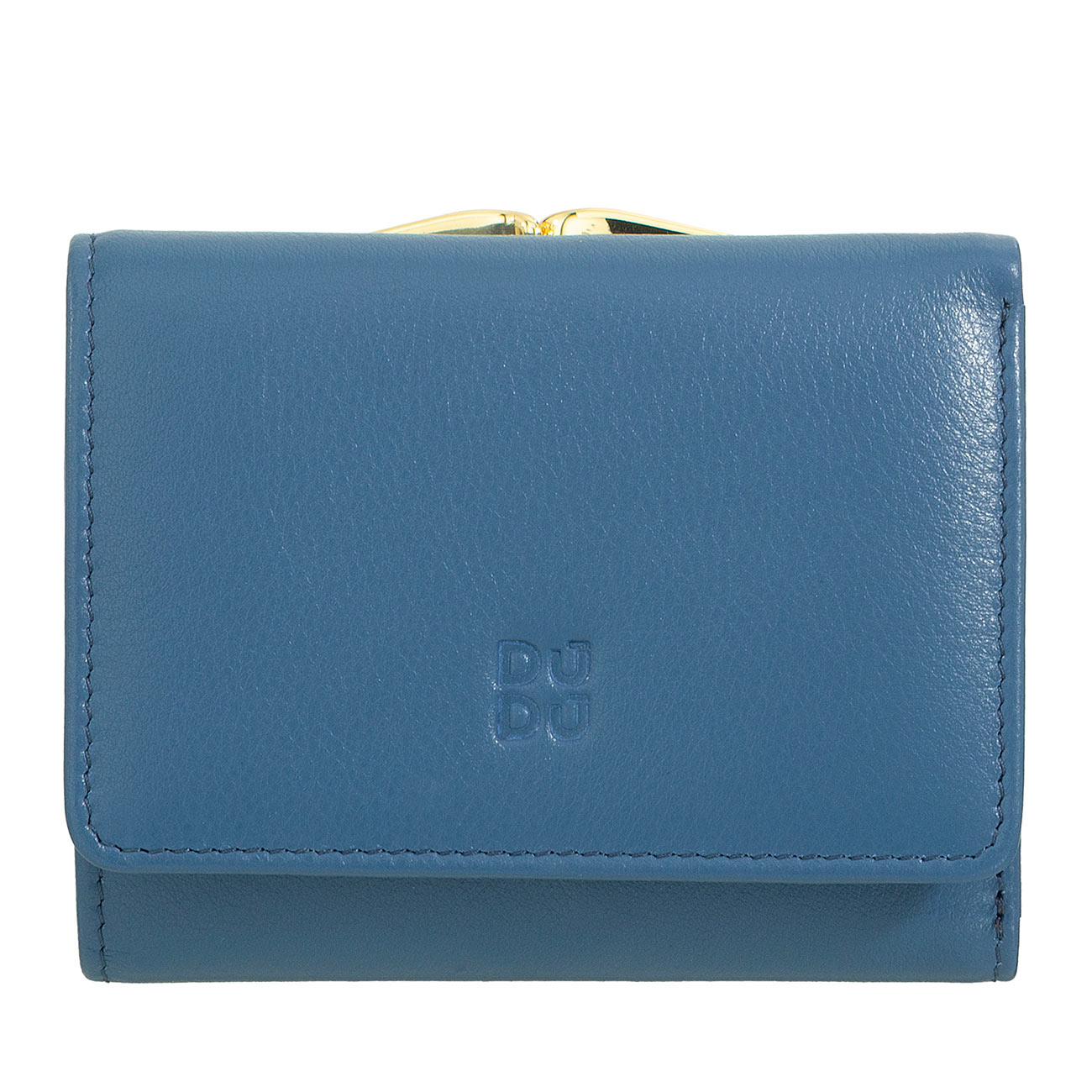 Итальянский цветной кожаный кошелек DuDu серии Corsica