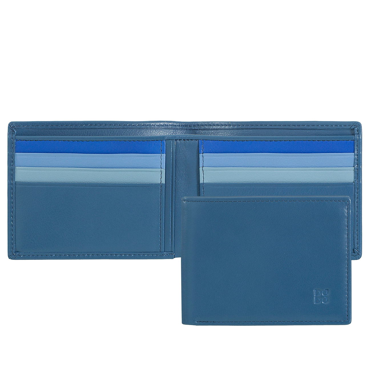 Итальянский кожаный кошелёк DuDu серии Caprera