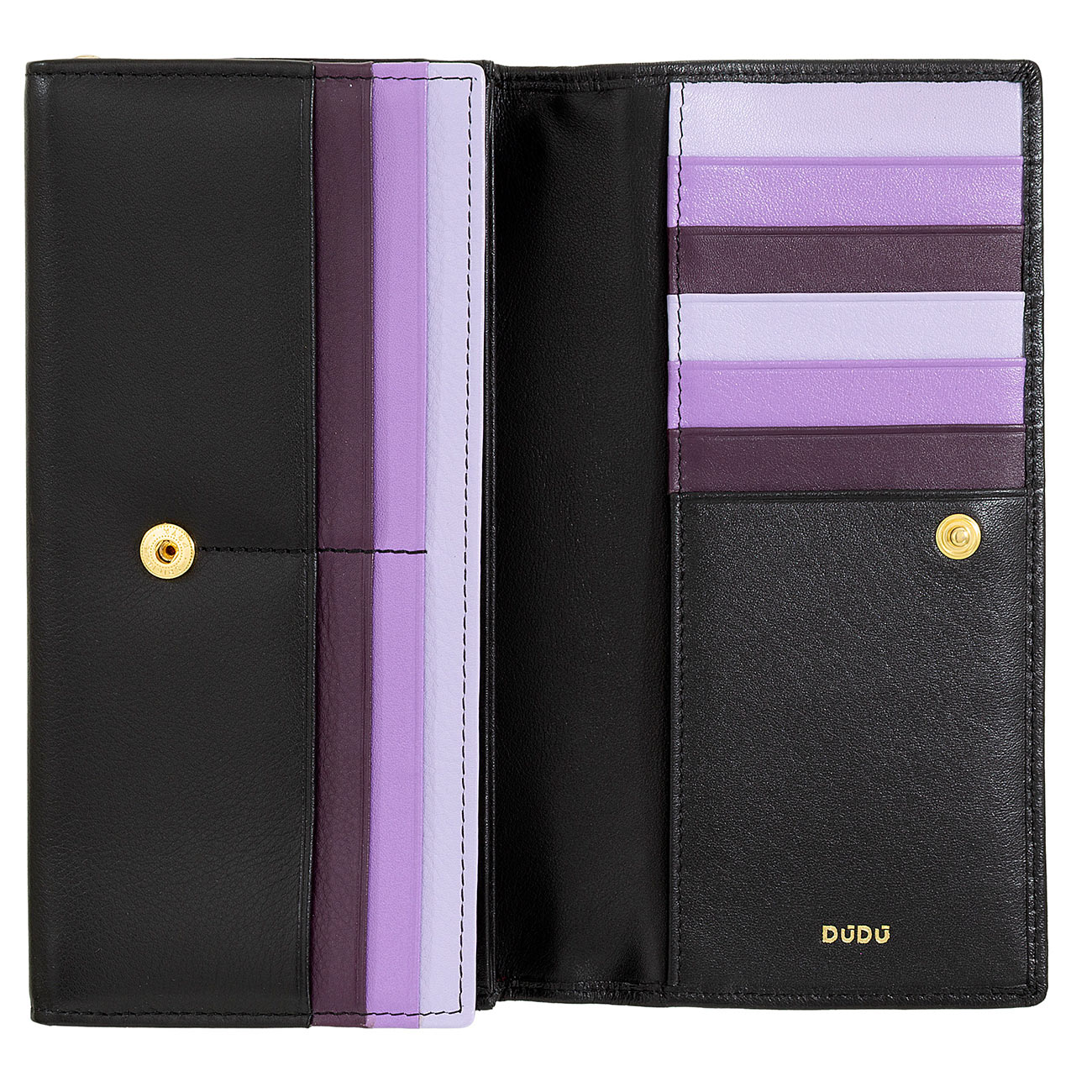 Итальянское большое кожаное портмоне DuDu серии Madeira
