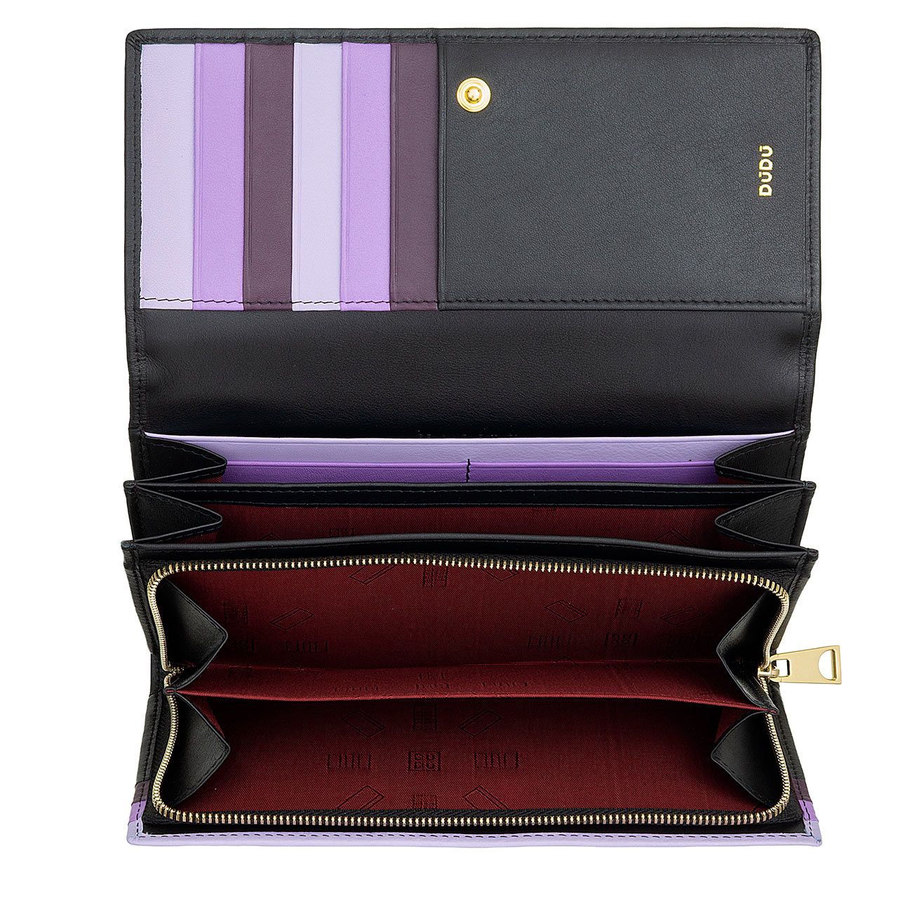 Итальянское большое кожаное портмоне DuDu серии Madeira