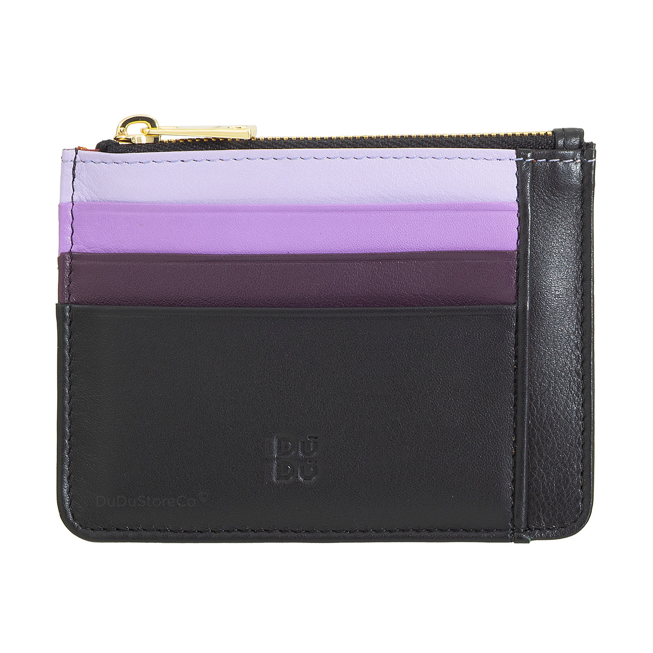 Итальянский цветной кожаный кардхолдер DuDu серии Tiago