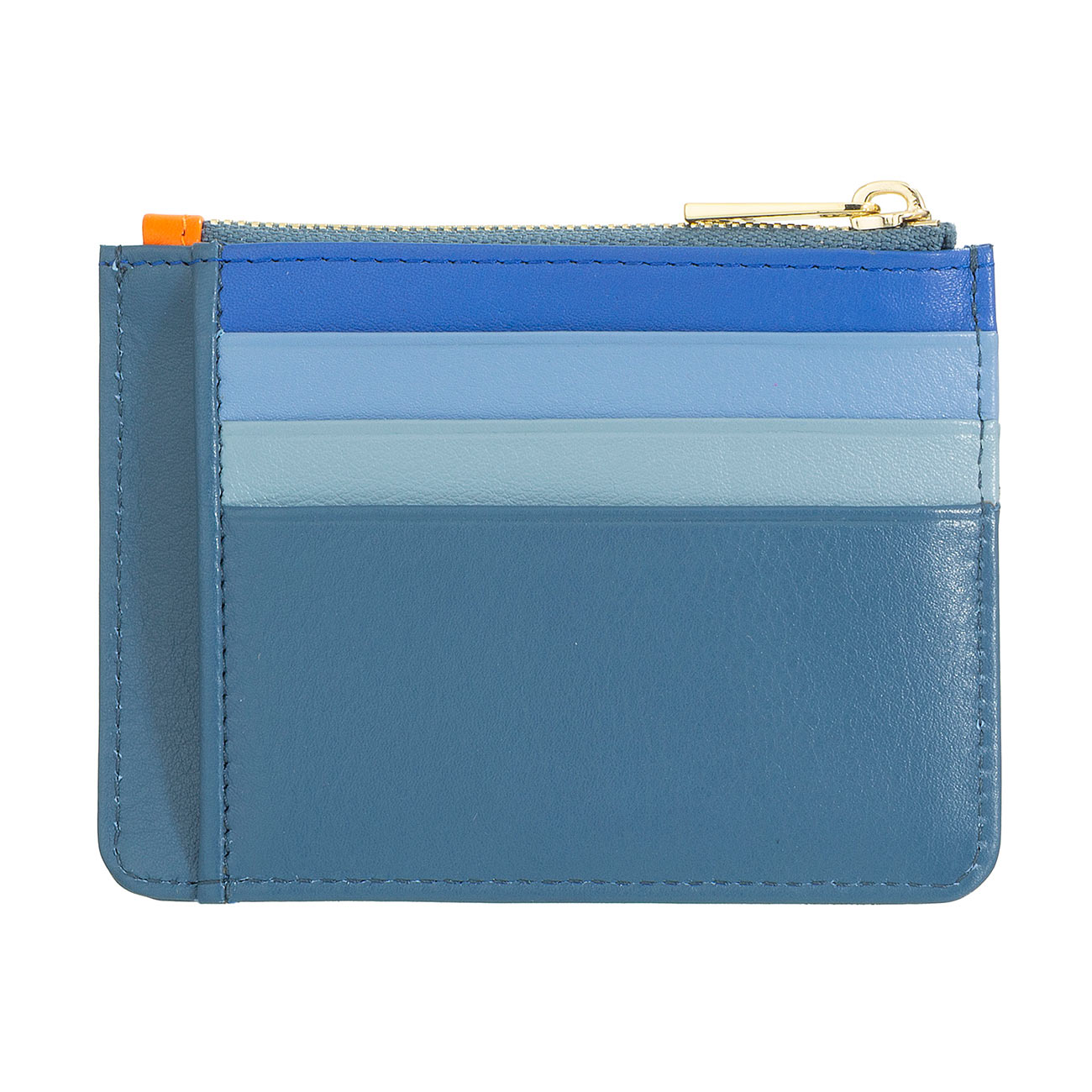 Итальянский цветной кожаный кардхолдер DuDu серии Tiago