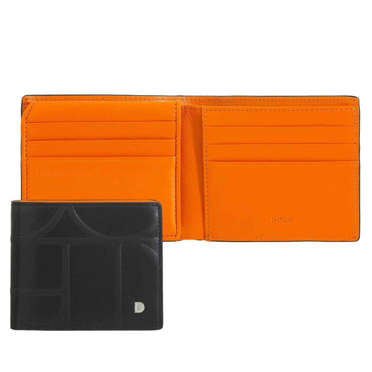 Итальянский кожаный кошелек DuDu серии Plinio