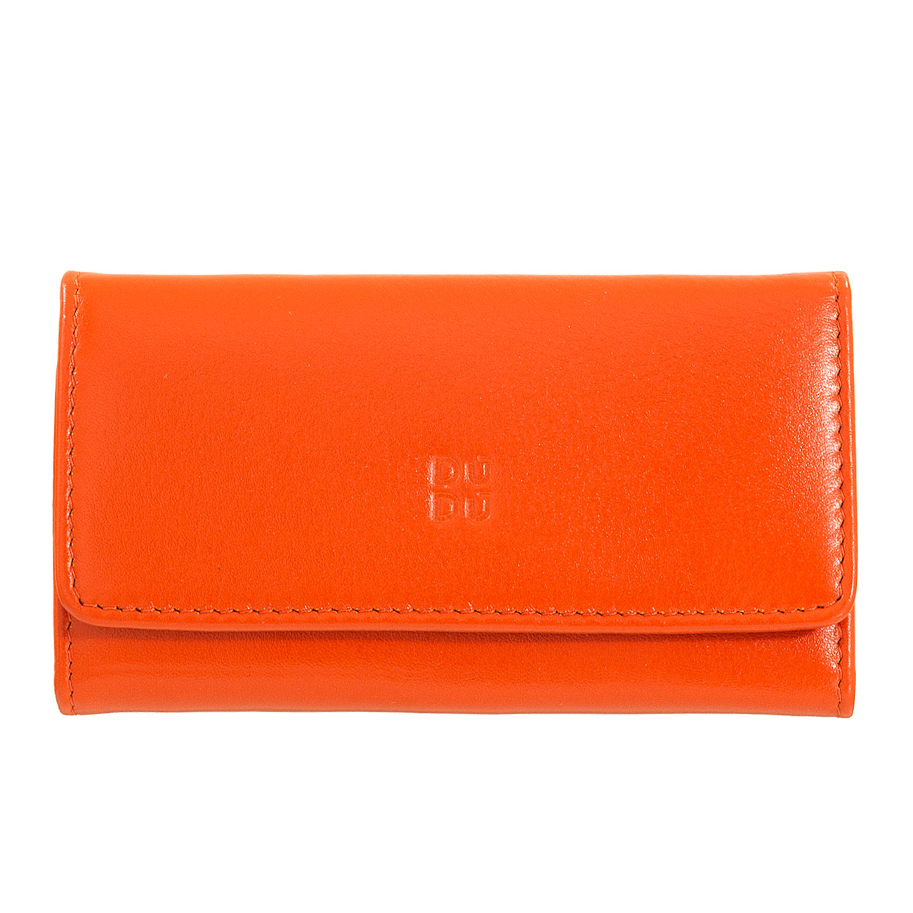 Итальянская цветная кожаная ключница DuDu серии Tahiti 