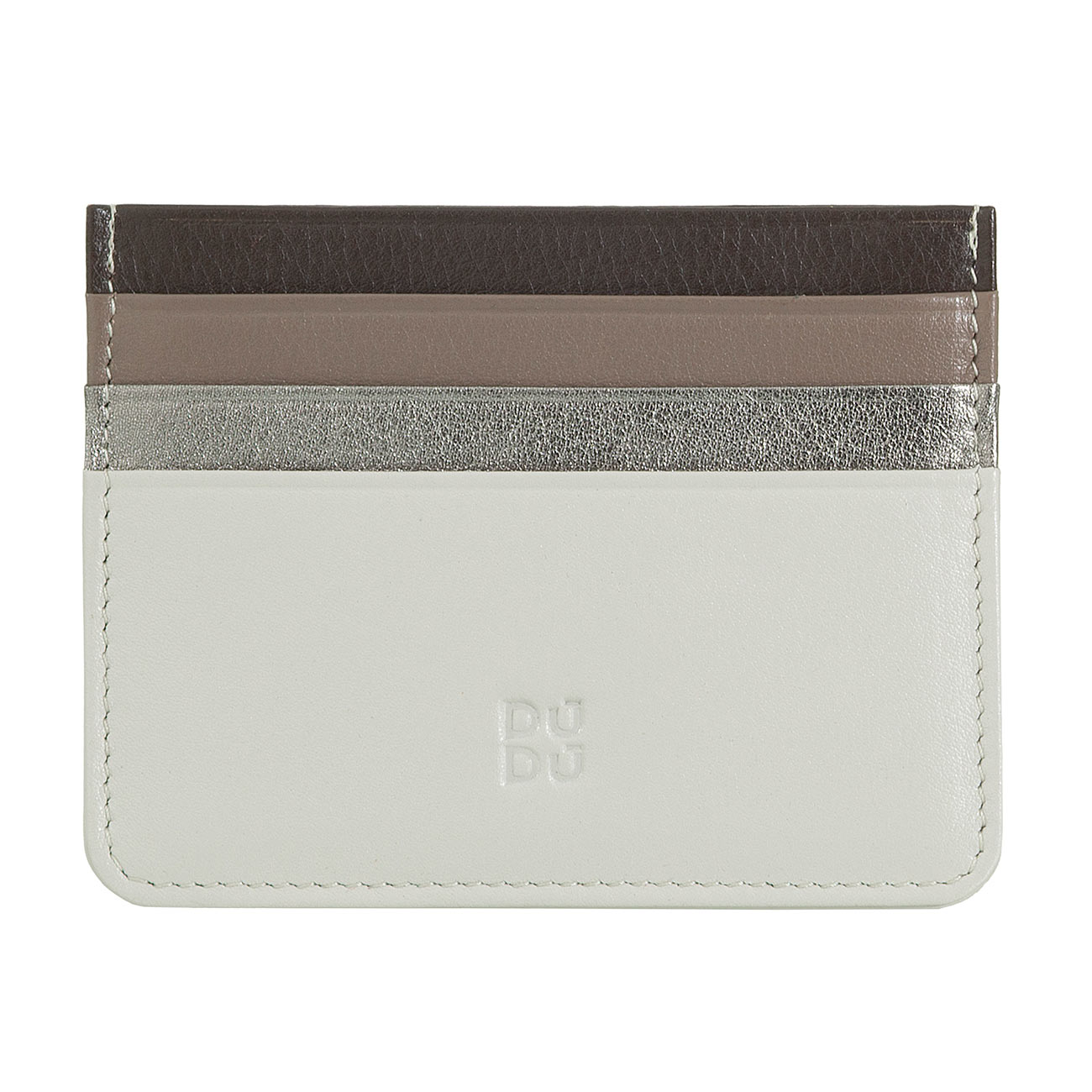 Итальянский кожаный кардхолдер DuDu серии Svalbard 