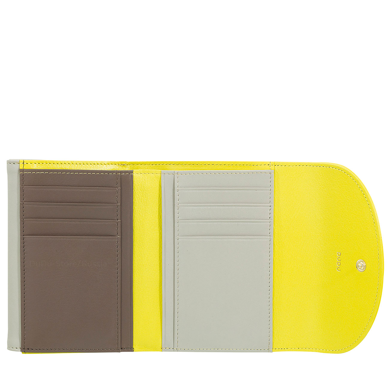 Итальянский женский кожаный кошелек DuDu серии Galapagos