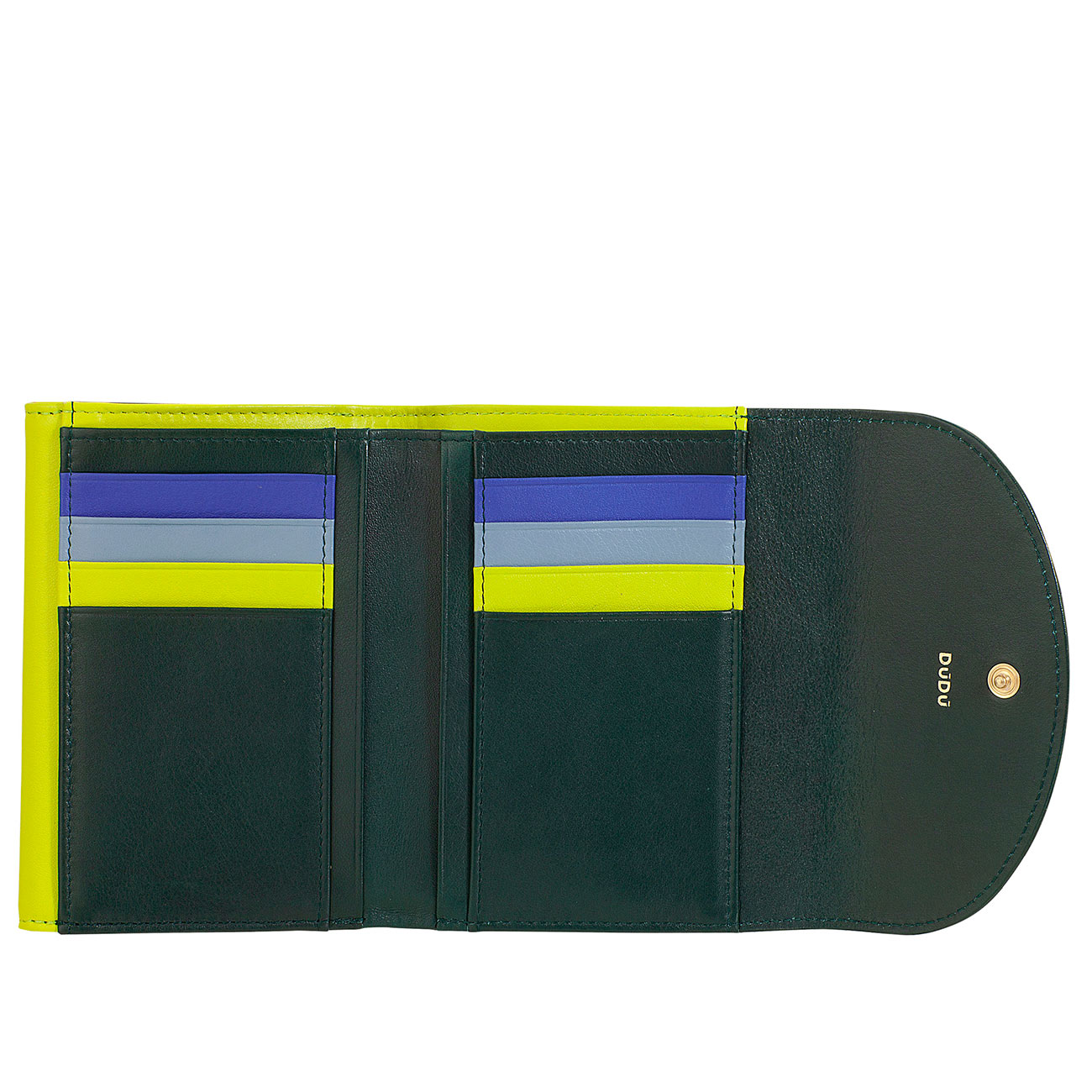 Итальянский женский кожаный кошелек DuDu серии Galapagos