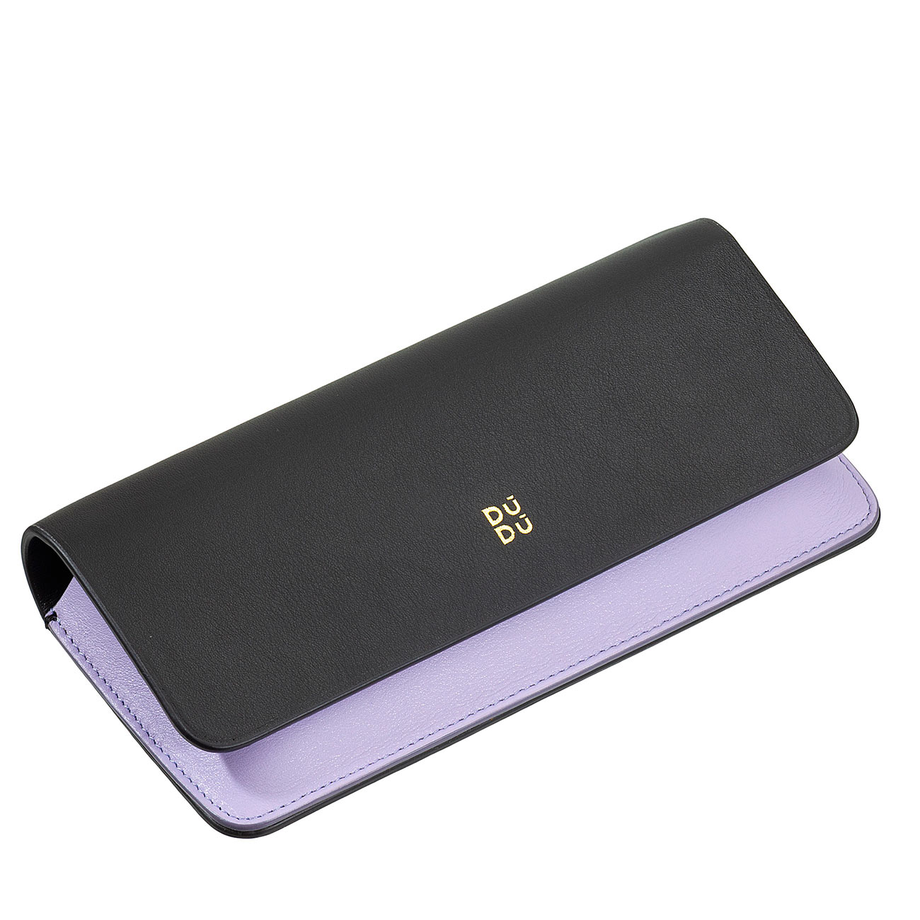 Итальянский кожаный футляр для очков DuDu серии Calais