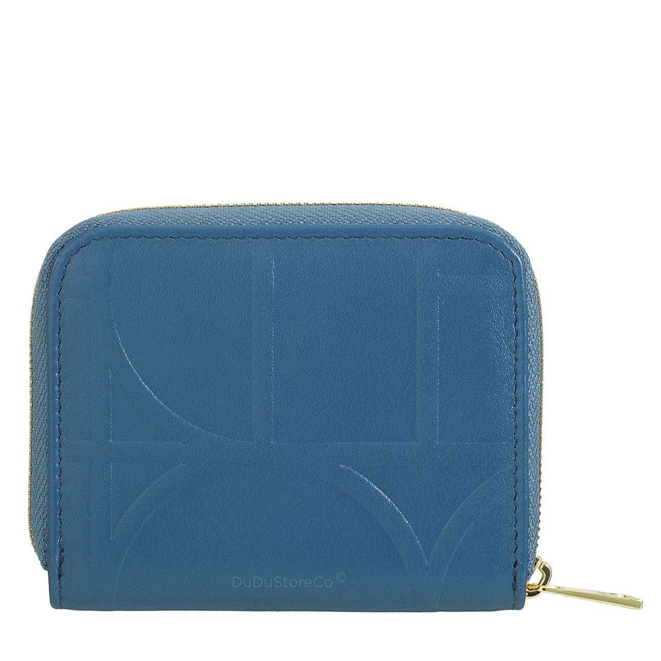 Итальянский кожаный кошелек для пластиковых карт на молнии DuDu серии Hokkaido