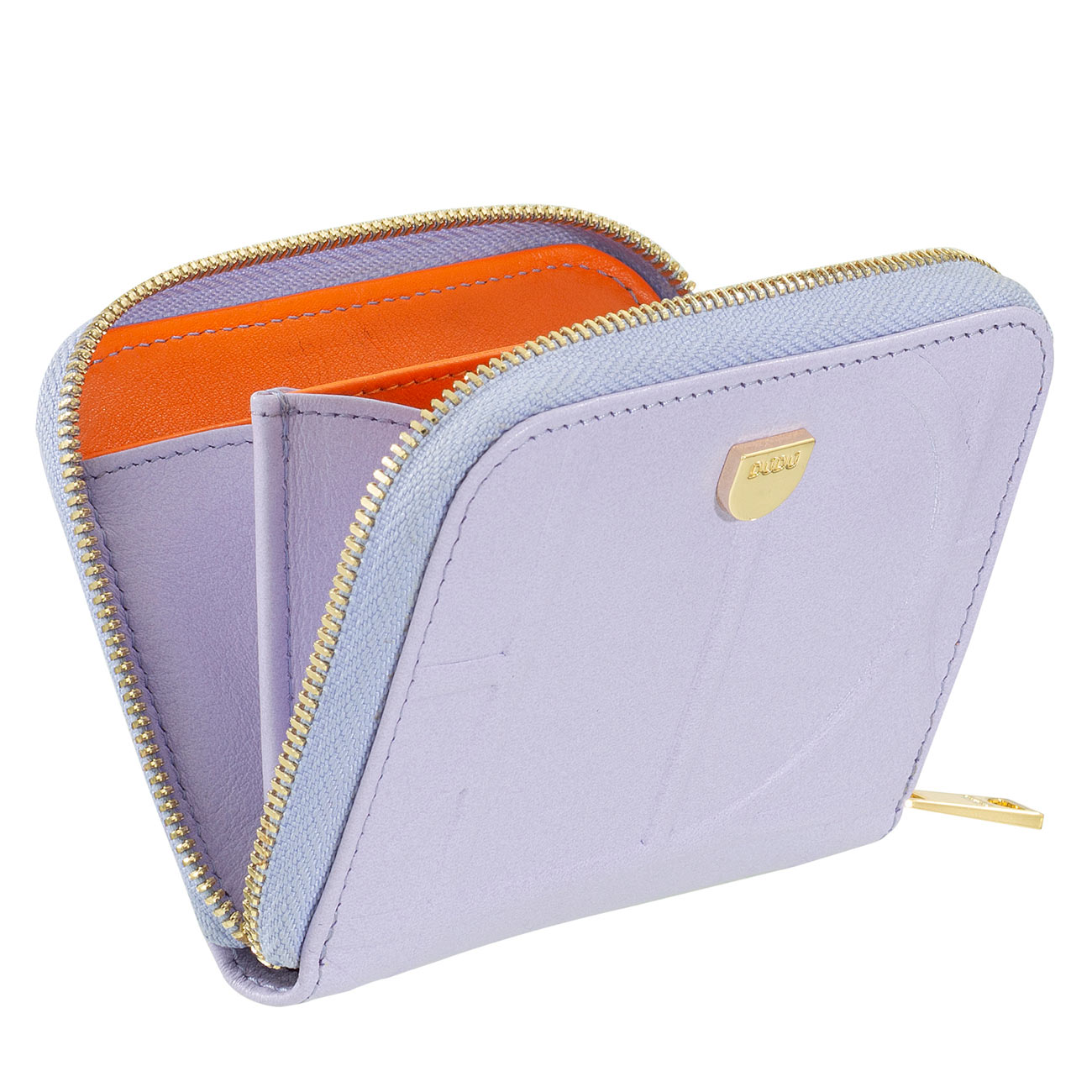 Итальянский кожаный кошелек для пластиковых карт на круговой молнии DuDu серии Hokkaido