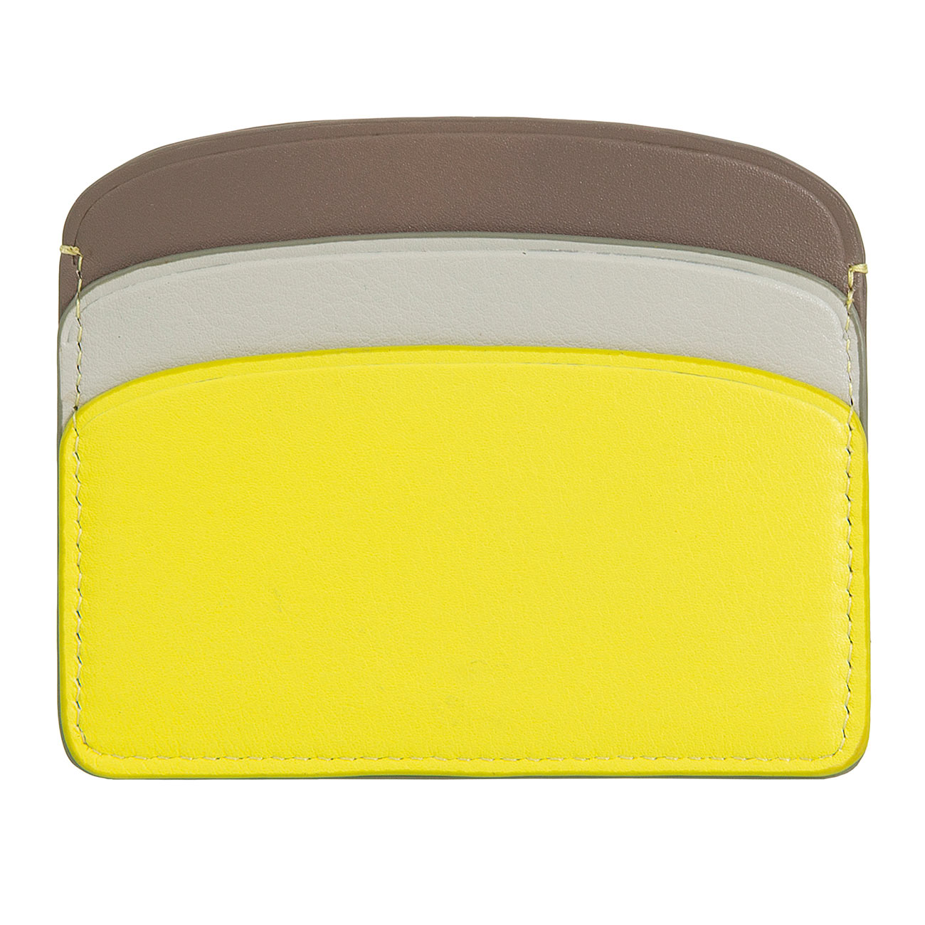 Итальянский цветной кожаный кардхолдер DuDu серии Boracay