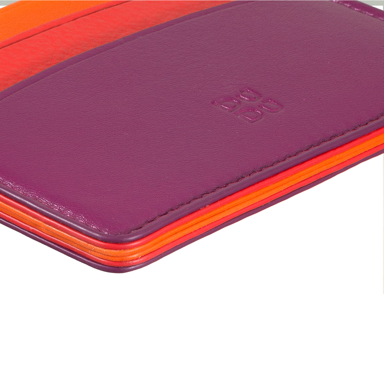 Итальянский цветной кожаный кардхолдер DuDu серии Boracay