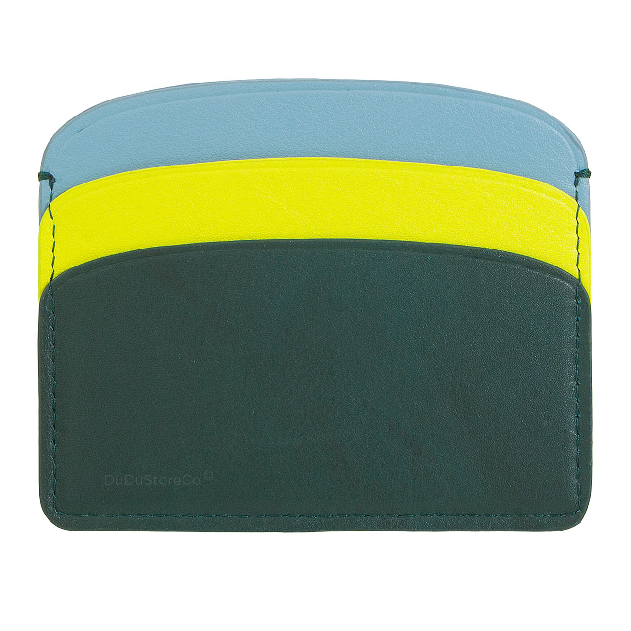 Итальянский цветной кожаный кардхолдер DuDu серии Boracay