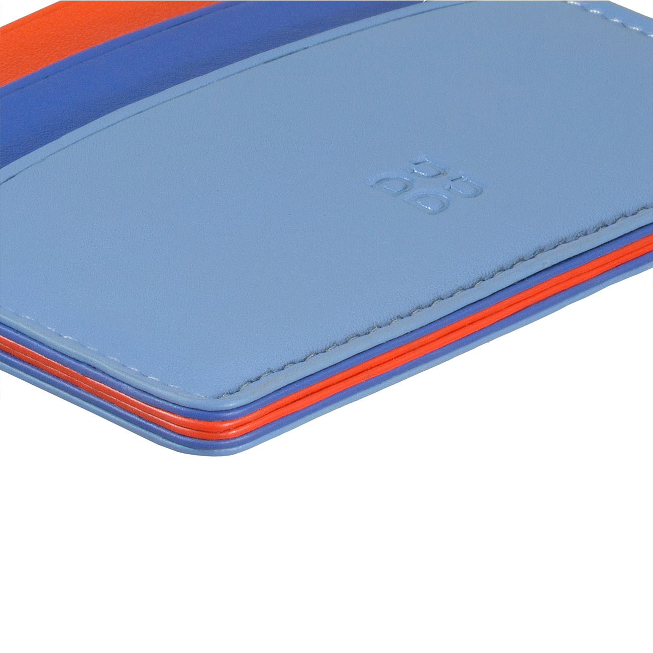 Итальянский цветной кожаный кардхолдер DuDu серии Boracay