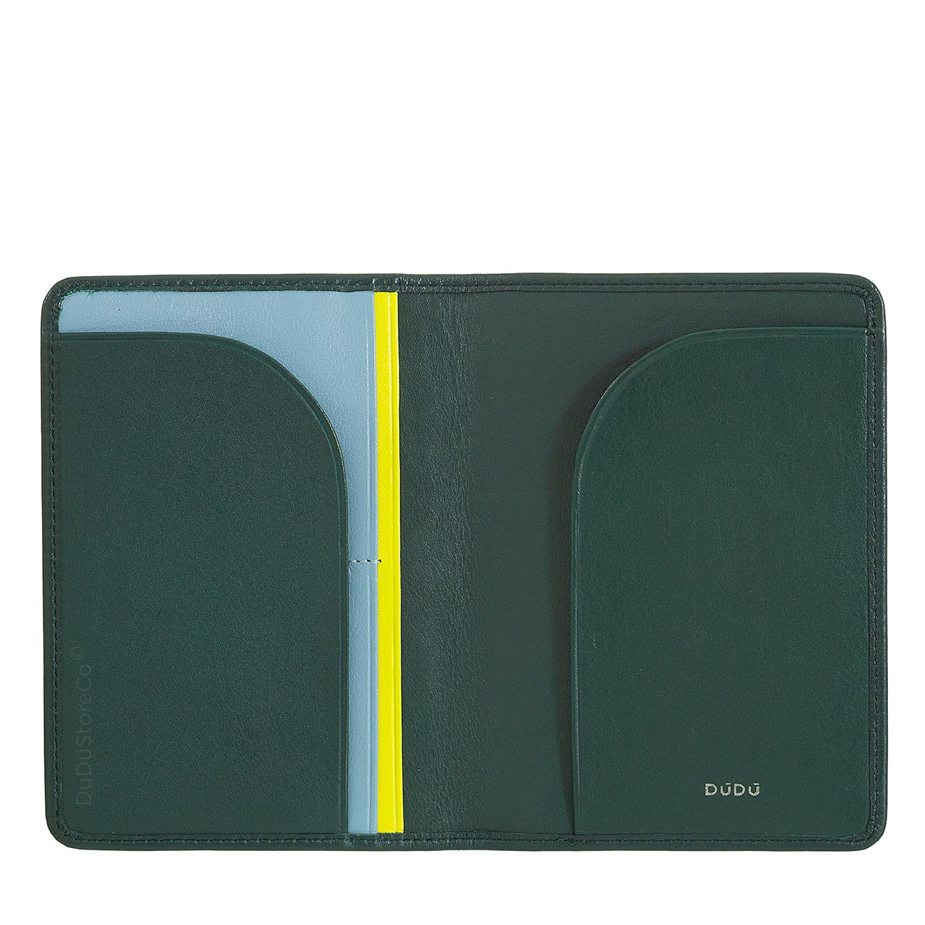 Итальянская цветная кожаная обложка DuDu для паспорта и документов серии Hawaii