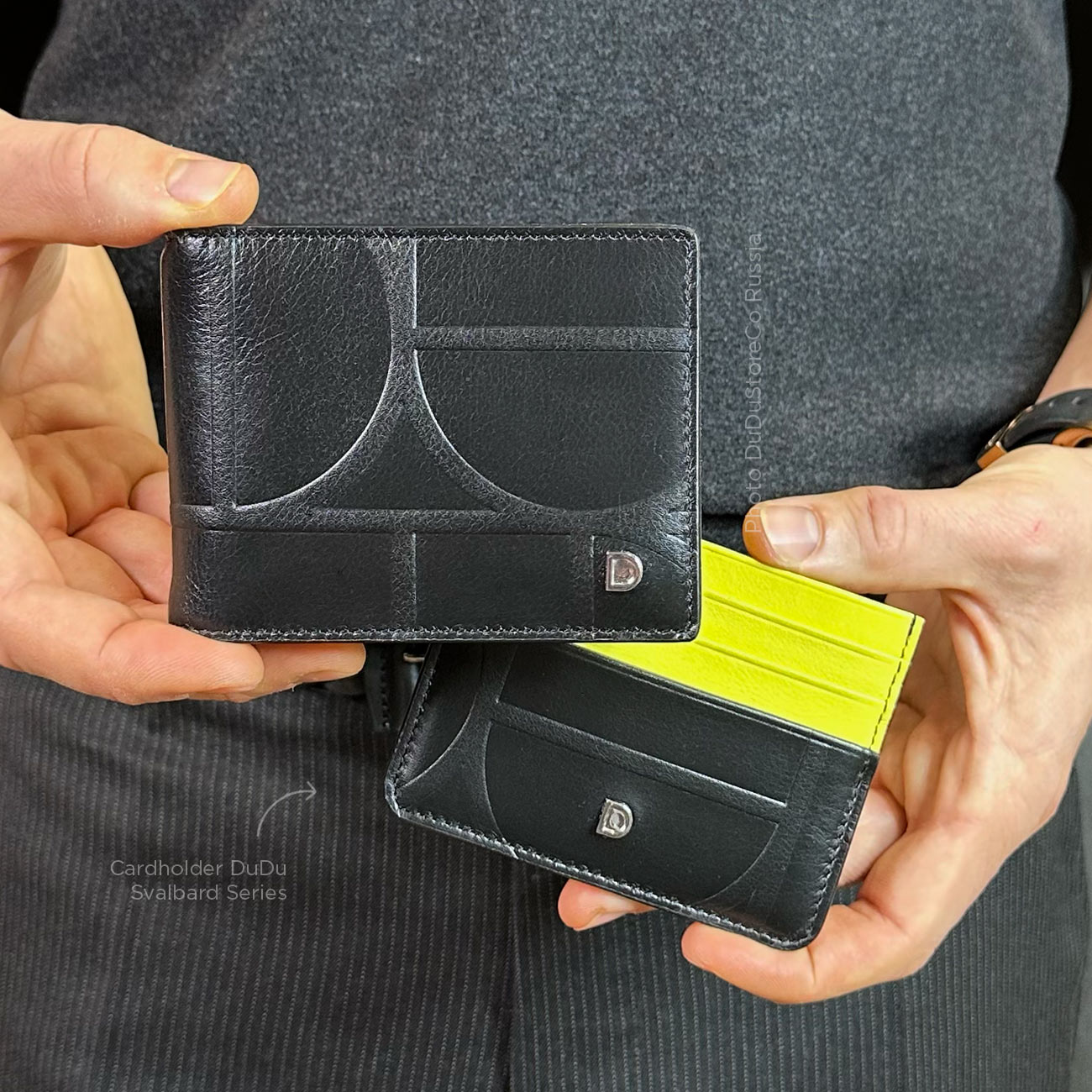 Итальянский кожаный кошелёк DuDu серии Caprera