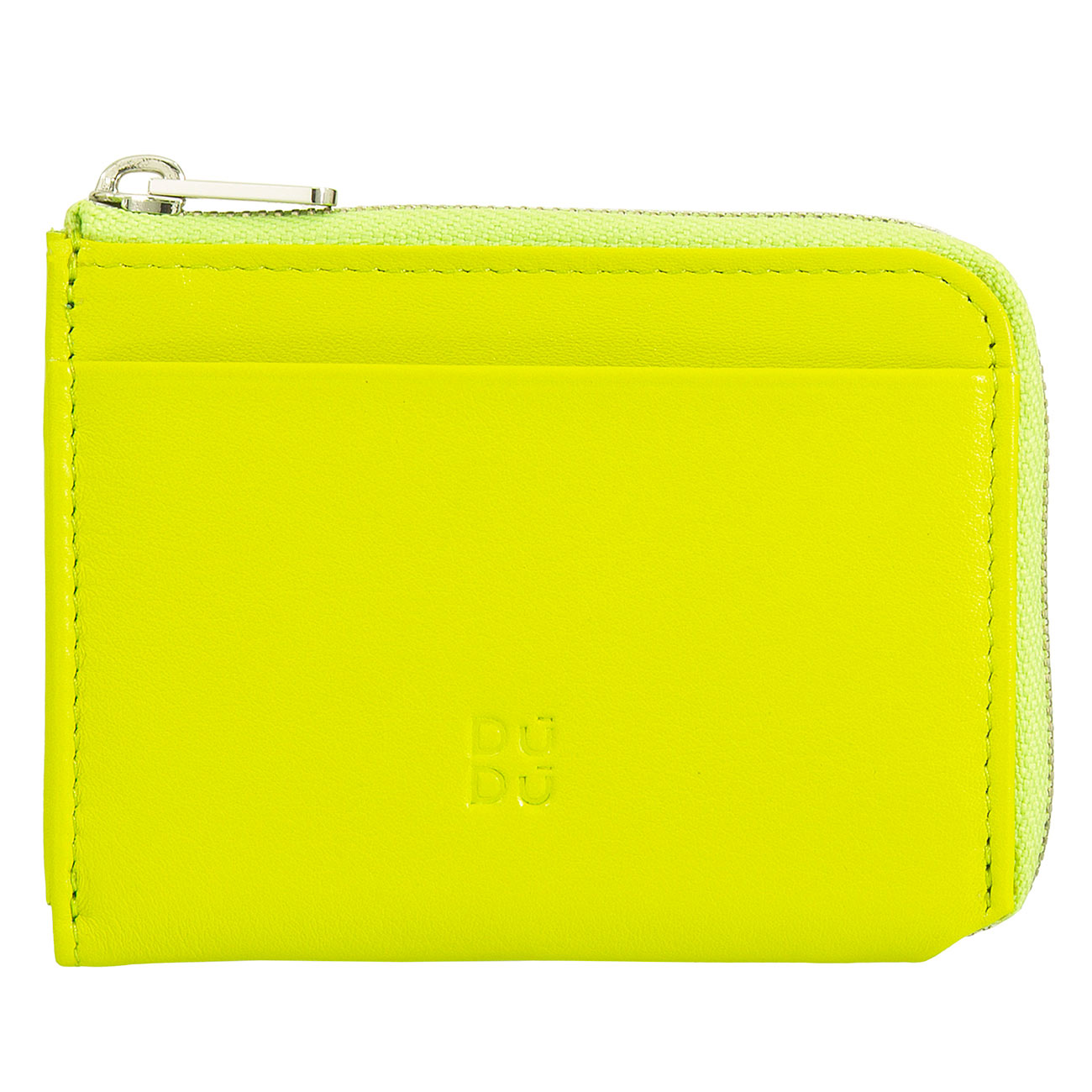 Итальянский цветной кожаный кардхолдер DuDu серии Petrol 