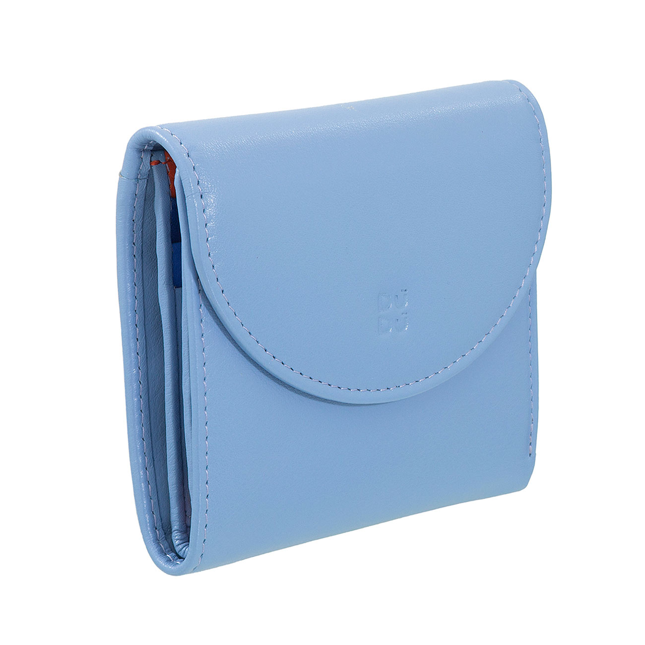 Итальянский цветной кожаный кошелек DuDu серии Malaita 