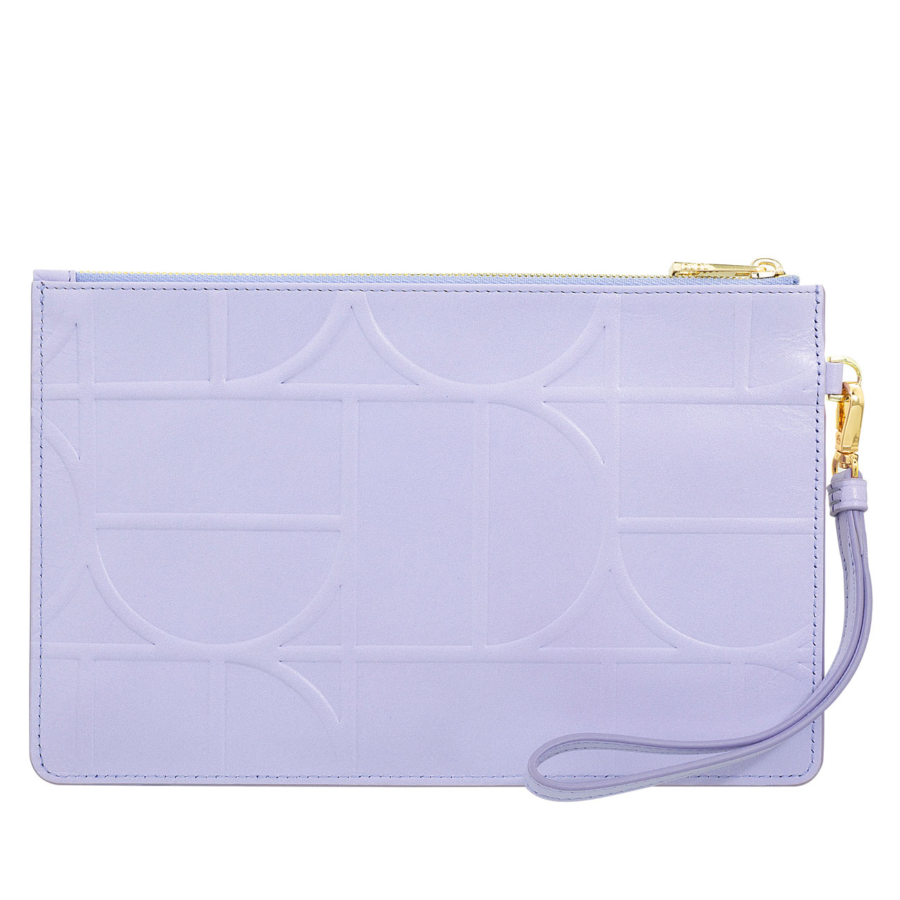 Итальянский кожаный женский клатч на запястье от DuDu серии Bogota