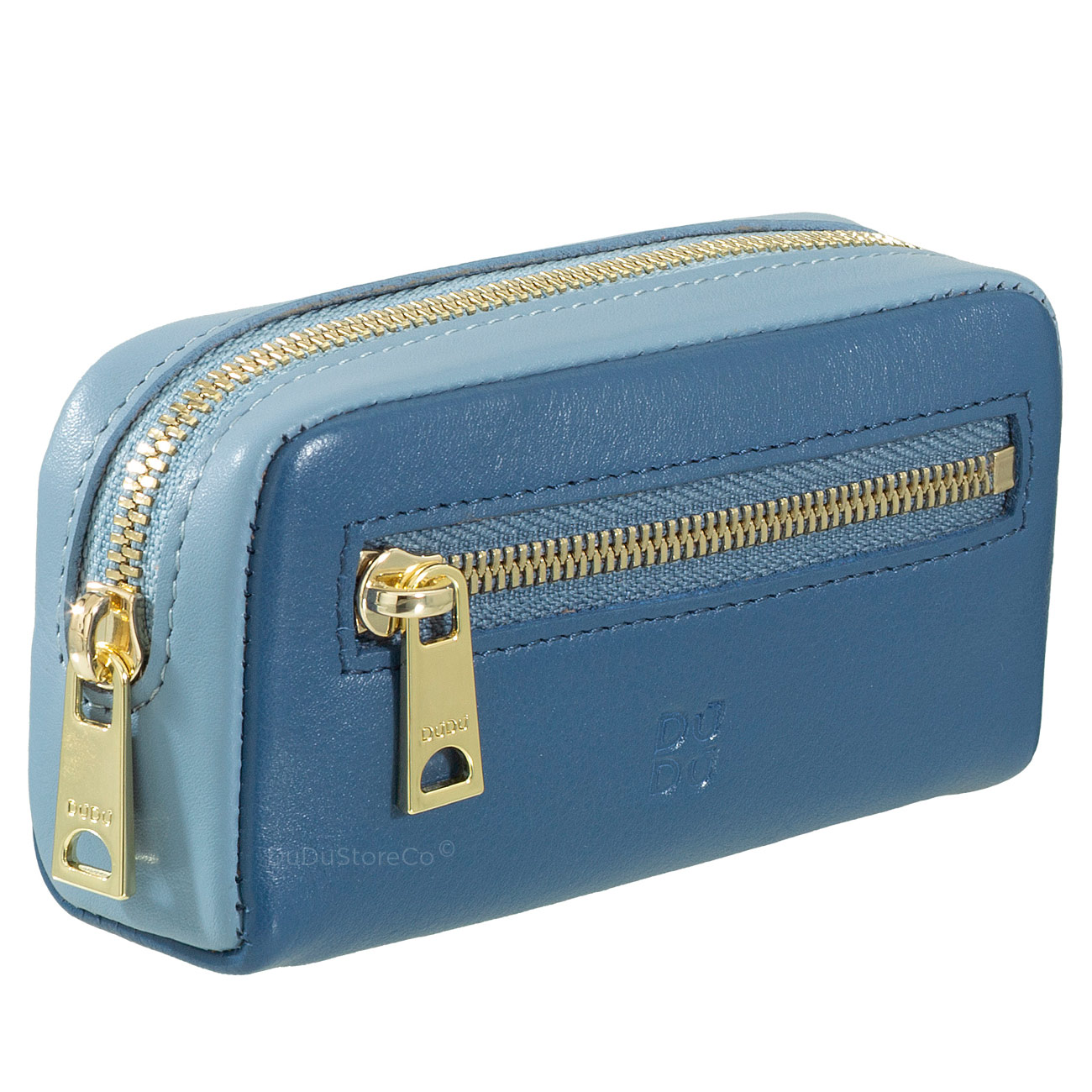 Итальянская цветная кожаная ключница DuDu серии Bahamas