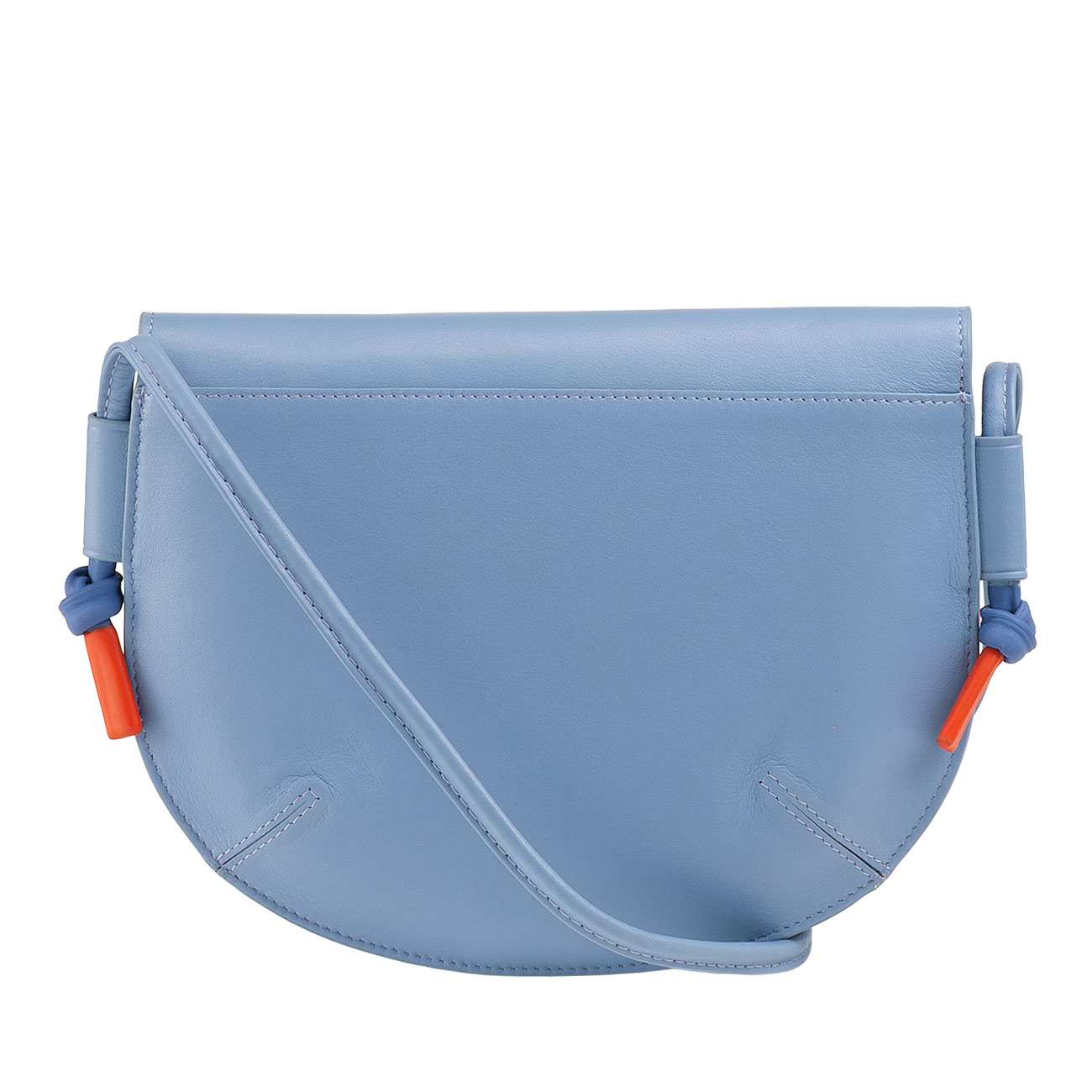 Итальянская женская кожаная наплечная сумка DuDu серии Skye