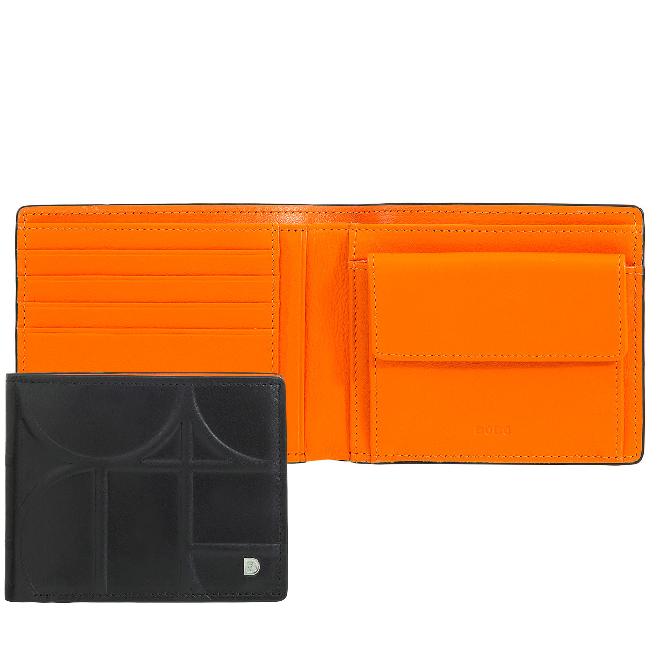 Большой мужской кожаный кошелек DuDu серии Itaca