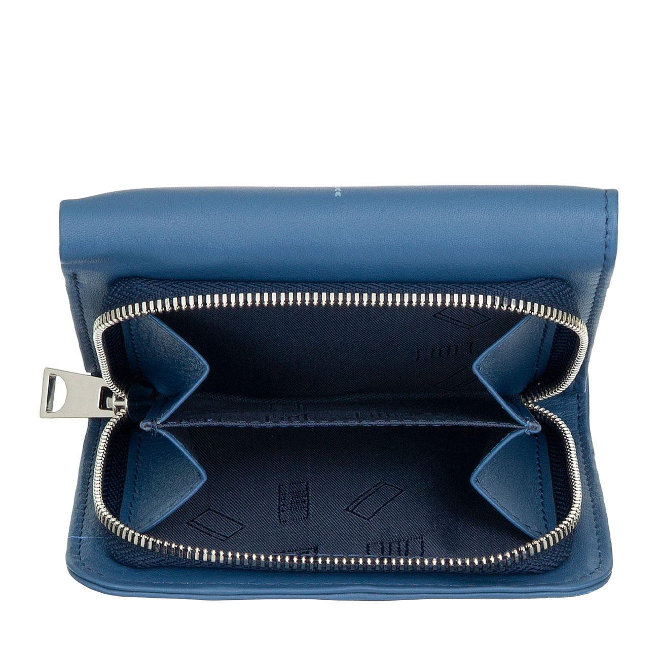 Итальянский цветной кожаный кошелек DuDu серии Pemba