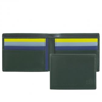 Маленький цветной кожаный кошелек DuDu серии Caprera